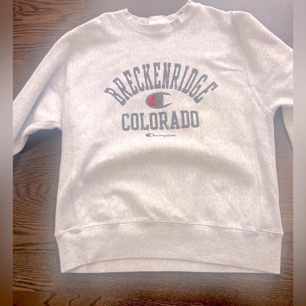 Champion Hoodie from Colorado!🏔️ Size medium. Very flattering on.